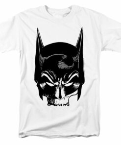 BATMAN SKULL ON WHITE T-Shirt