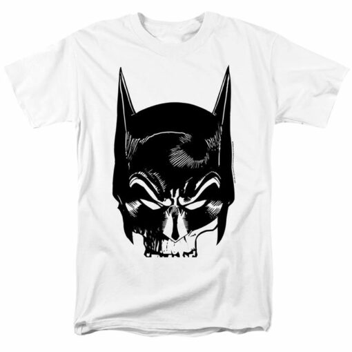 BATMAN SKULL ON WHITE T-Shirt