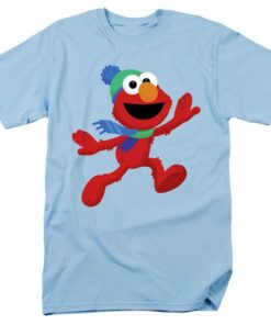 Sesame Street Furry Friends Forever! Elmo’s Winter Run T-Shirt