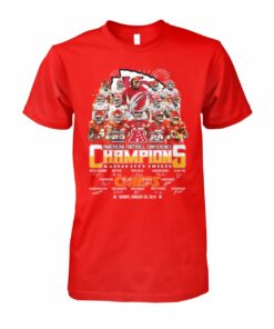 Kansas City Chiefs Super Bowl Tshirt 2023 2024 AFC Champs PL Sig