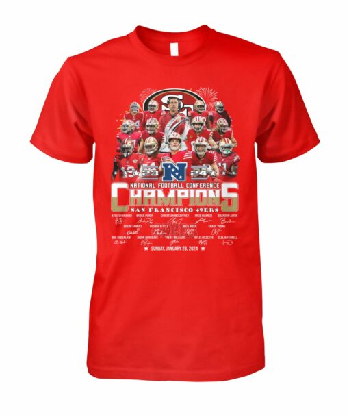 San Francisco 49Ers Nfc West Division Champions 2023 Shirt